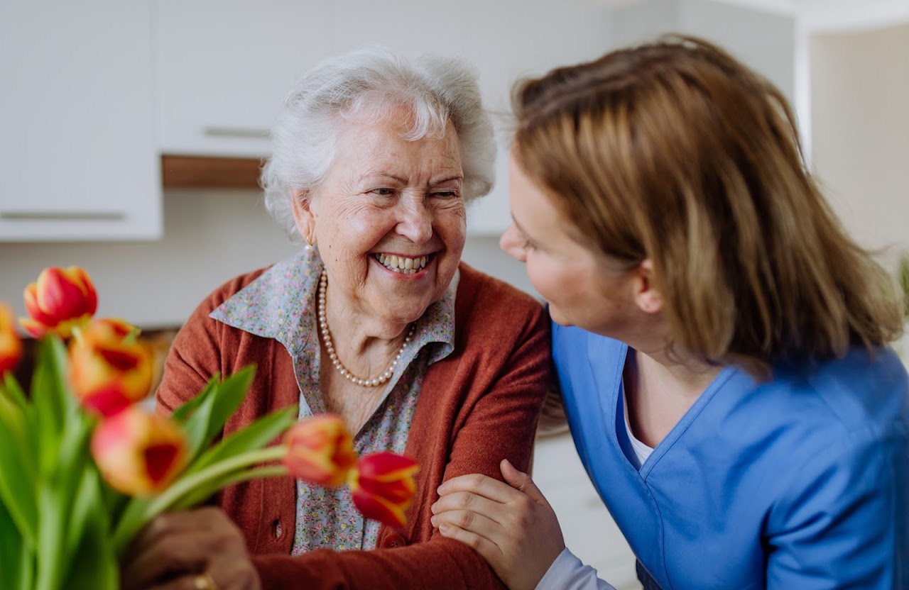 A live in carer with a dementia patient